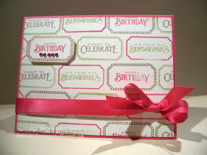 Just the ticket happy birthday