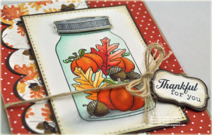 Thankful for You Jar detail