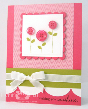 Blooming Buttons by Lynn Put