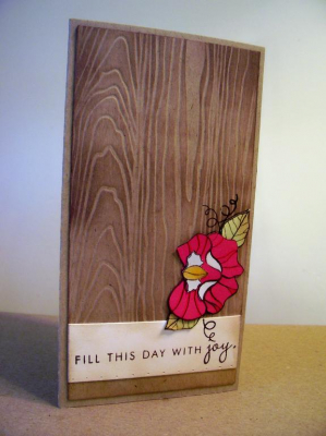 CC, Woodgrain and Sweet Peas