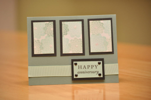Anniversary card