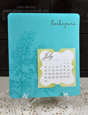 Calendar Page detail