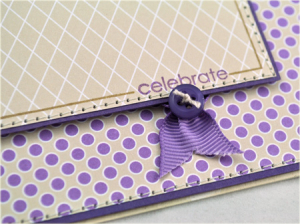 Celebrate Frame detail