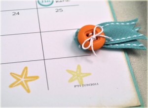 Framed Calendar detail 3