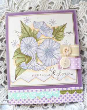 Michelle Wooderson - Year of Flowers: Morning Glories