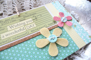 Calendar Page Card Front