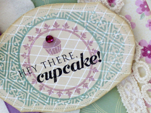 Hey There Cupcake!  Card and Gift Set