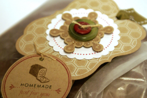 Homemade Treat tag - detail