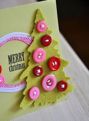 Merry Christmas Card Detail