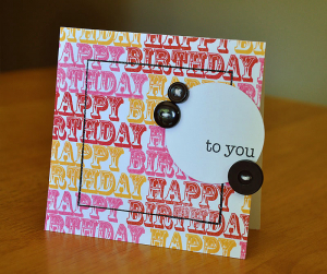 Happy Birthday To You