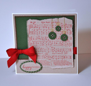 Playing with my stamps.