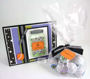 Friendship Jar - Eyeballs with Candy