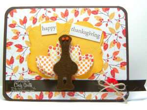 Fanned Feathers Card