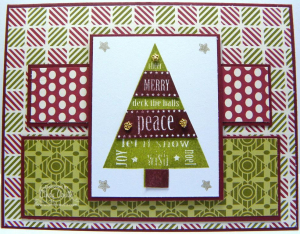 Paper Peace Tree Card