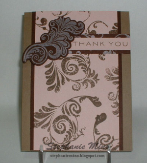 Brown & Pink Embellishments