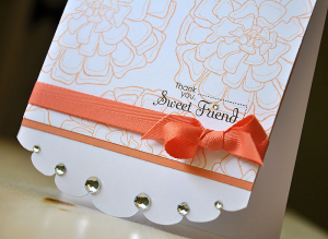 Thank You Sweet Friend Detail