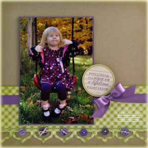 Debbie Olson - Mini Scrapbook Series: Journaling Circle