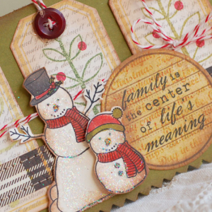 Betsy Veldman - Mini Scrapbook Series: Journaling Circle