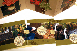 Autumn Hike Envelope Book - pocket pages