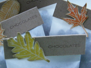fall chocolates