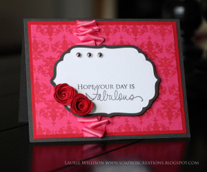 Hope your day is Fabulous!