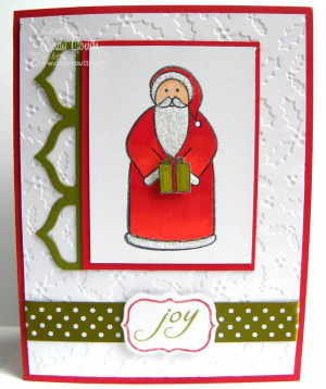 Santa Joy Card