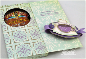 You Warm My Heart Cocoa Holder Card Inside