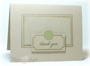Manly Thank You one by Charmaine Ikach