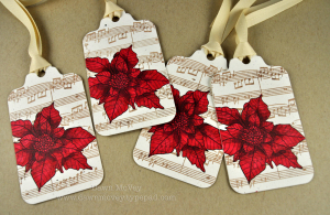 Poinsettia Tags