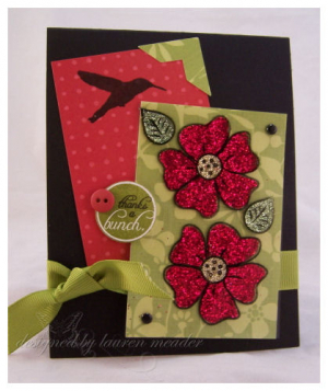 ruby red poppy