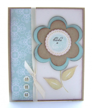 Vintage Thaks a Bunch card