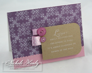 Dancing in the Rain card