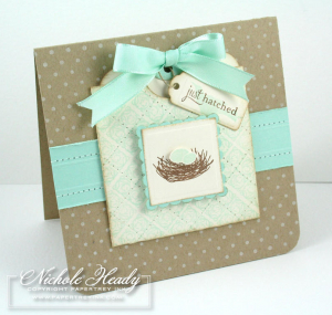 Just Hatched Pocket card