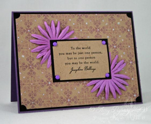 Amy Rysavy - To One Person Card