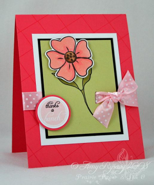Amy Rysavy - Thanks a Bunch Card