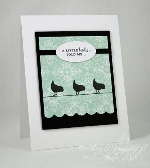Amy Rysavy - Little Birdie Card