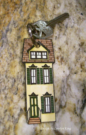 Home Sweet Home Housewarming Keychain