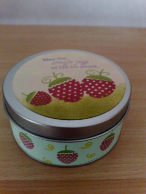 STRABERRY TIN