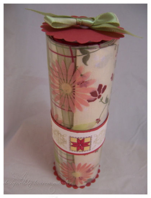 Fabric Tube Gift