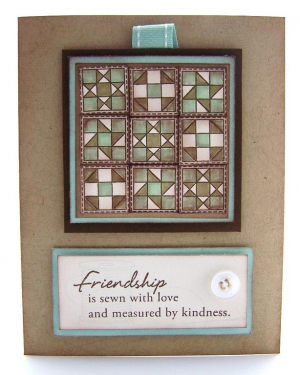 Friendship threads card