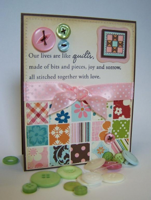 Patterned Paper Quilt