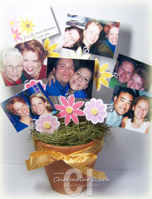 Picture Pot with Pictures by Charmaine Ikach