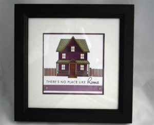 There's No Place Like Home Frame