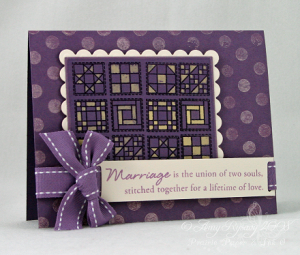 Amy Rysavy - Marriage Card