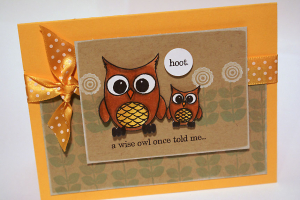 Wise Owl Card