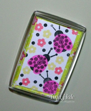 Little Lady Fridge Magnet