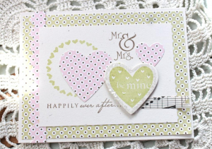 Mr. and Mrs. Wedding Card