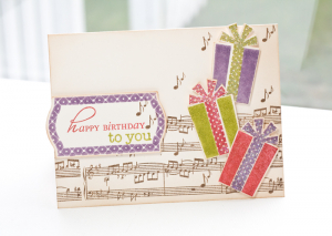 Musical Birthday Detail