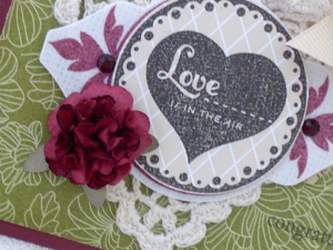 Love is in the Air card