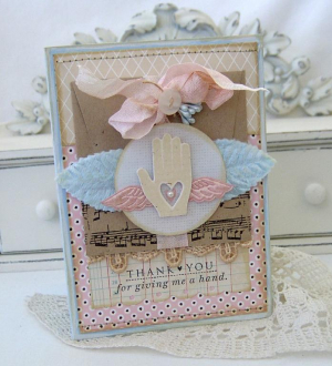 Thanks for Giving Me a Hand card